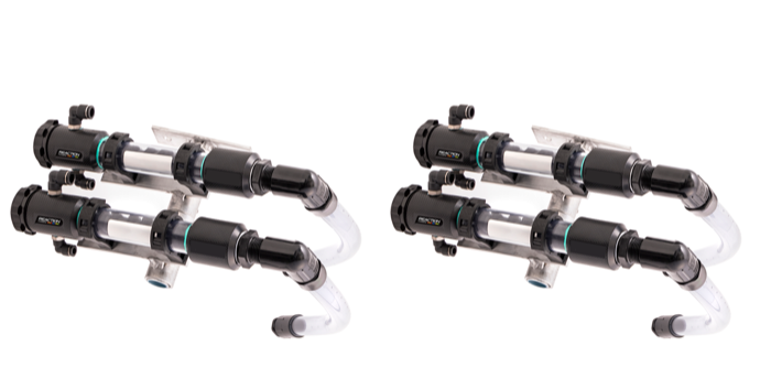 Double Elephant Ear Set on One Mount – DS & PS