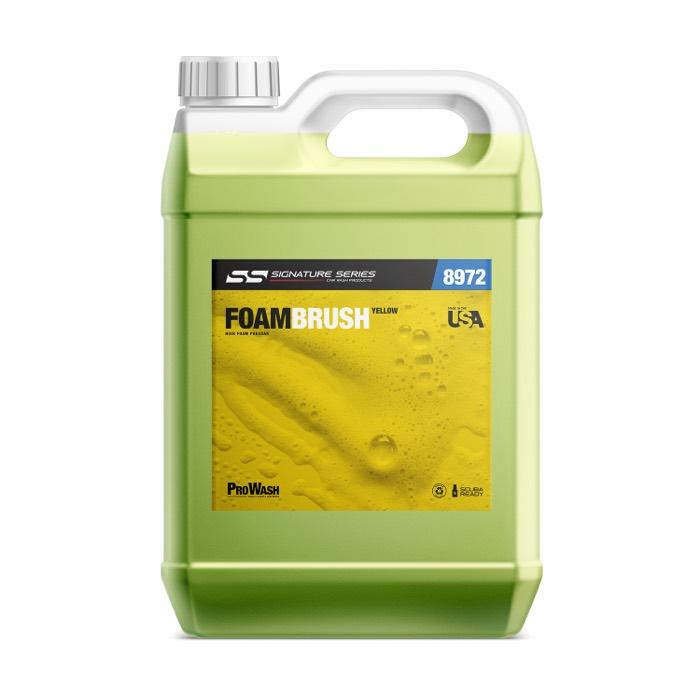 Foam Brush Yellow