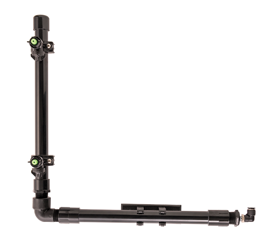 Set of 2 Mirror Rinse With Machined Holes and Mounts