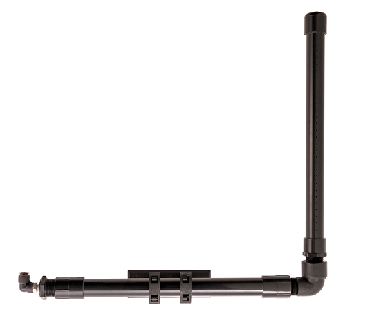 Set of 2 Mirror Rinse With Nozzles, Check Valves and Mounts