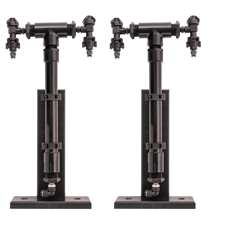 Set of Tire & Wheel Rinse Applicators with Mounts