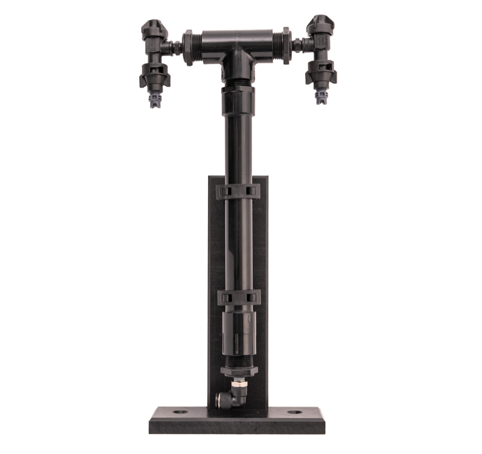 Tire & Wheel Rinse Applicator with Mount