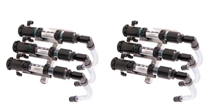 Triple Elephant Ear Set on One Mount – DS & PS