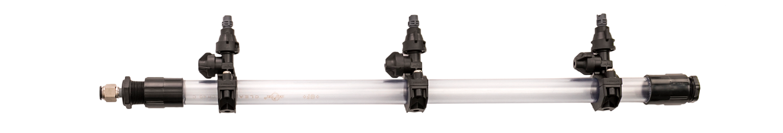 Water Applicator with 3 Check Valve Body Nozzles