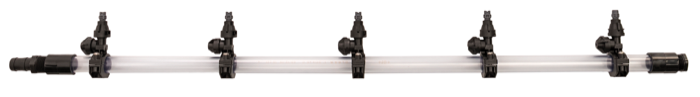 Water Applicator with 5 Check Valve Body Nozzles