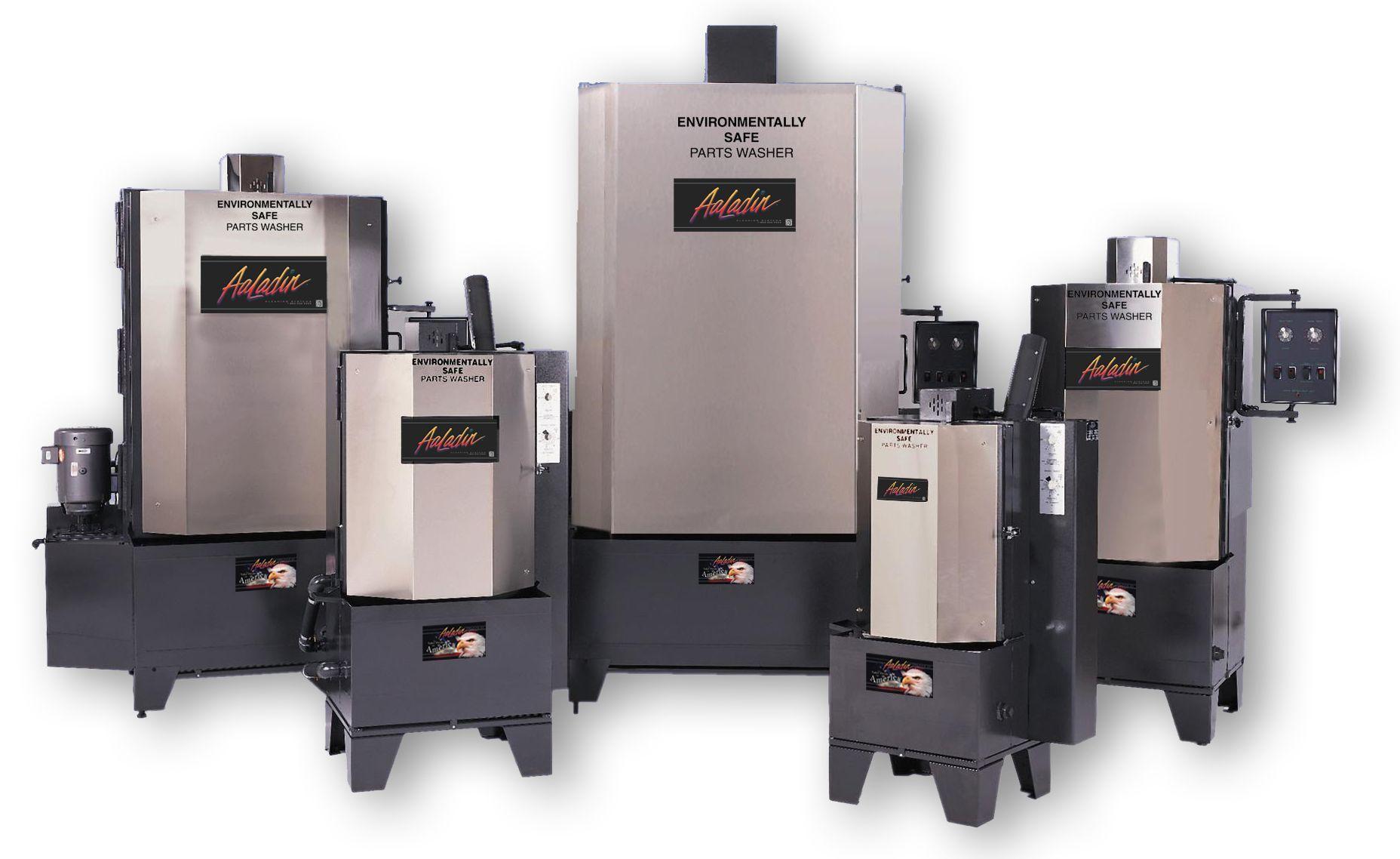 2000 Series aqueous parts washer with hinged door